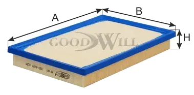 Воздушный фильтр AG 487 GoodWill