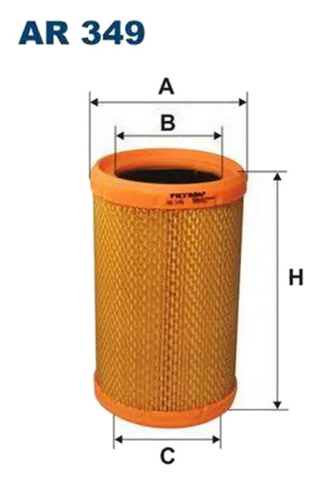 Воздушный фильтр Filtron AR349 RENAULT