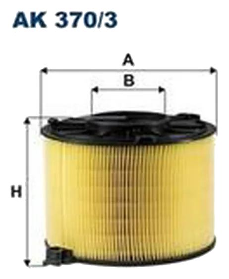Воздушный фильтр Filtron AK370/3