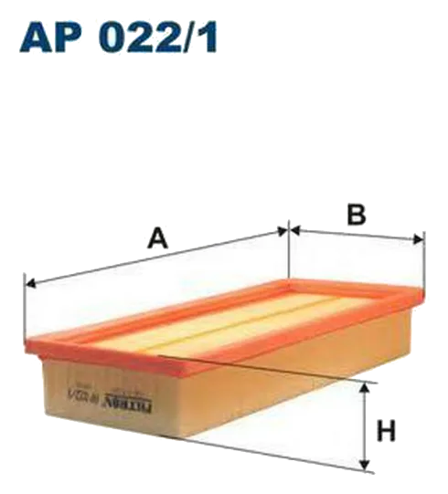 Воздушный фильтр Filtron AP022/1 FIAT